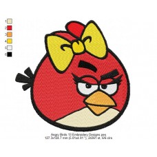 Angry Birds 13 Embroidery Designs